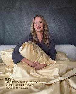 Комплект Сатин Лунное золото