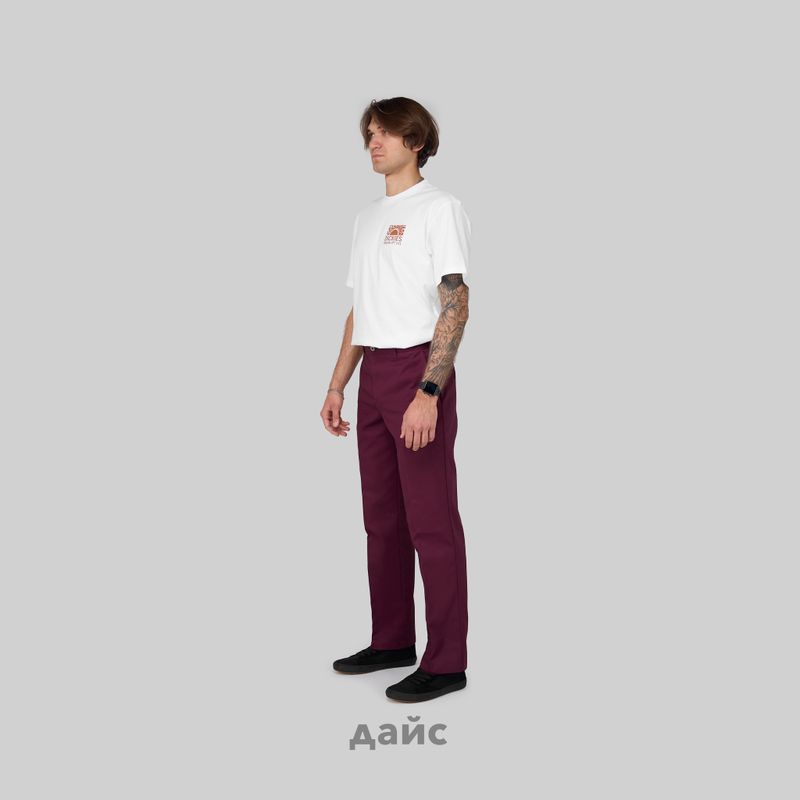 Брюки мужские Dickies Skateboarding Twill Pants артикул:WPSK67MR - купить в магазине Дайс