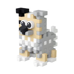 Marioinex - Мини-конструктор Waffle POCKET PETS PUPPIES Шетландский овчарка 49 элементов. 907818