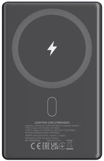 Внешний аккумулятор Canyon CNS-CPB510DG 10000 мАч серый