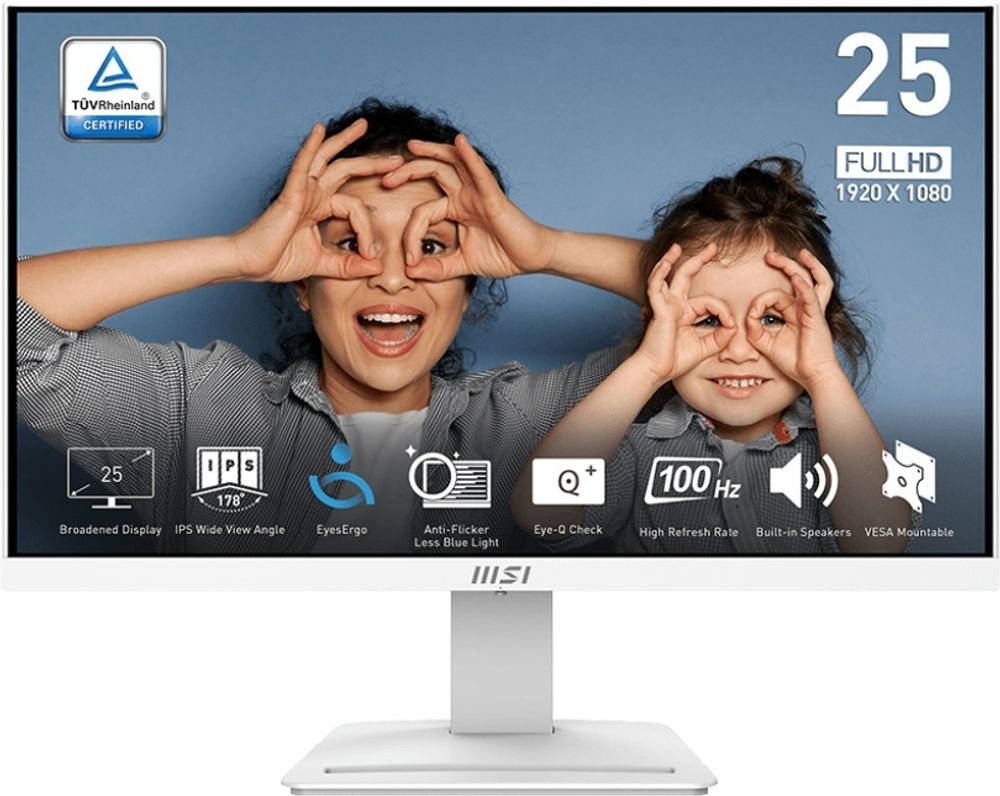 Монитор 24.5&quot; MSI PRO MP253W белый