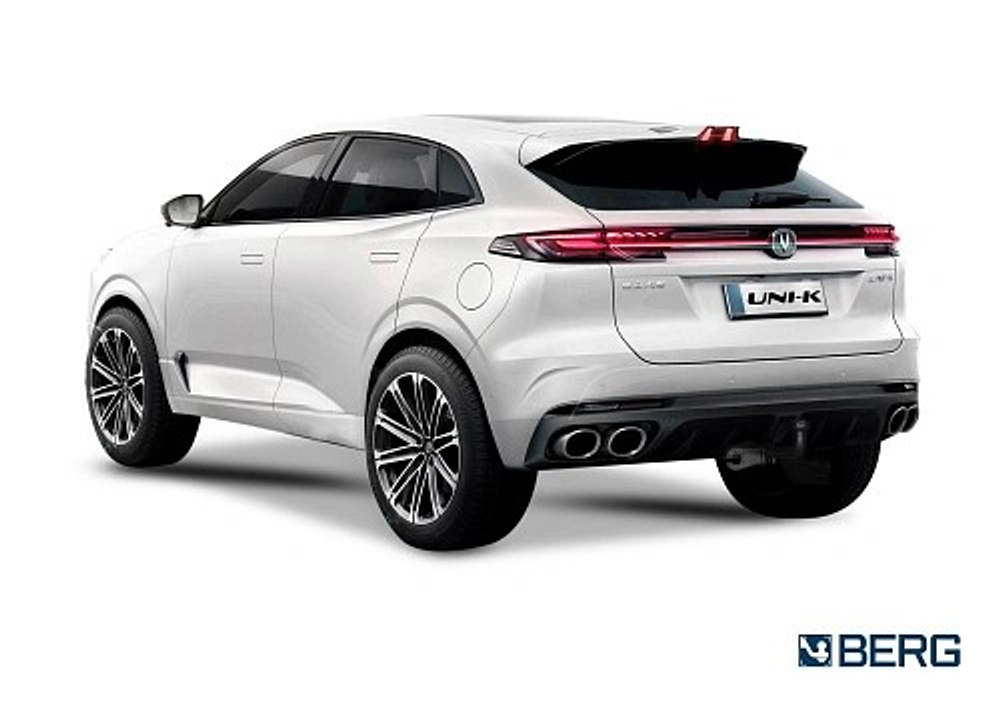 ТСУ для BERG Changan UNI-K (2022-)  шар А 1500/75 кг. F.6113.001