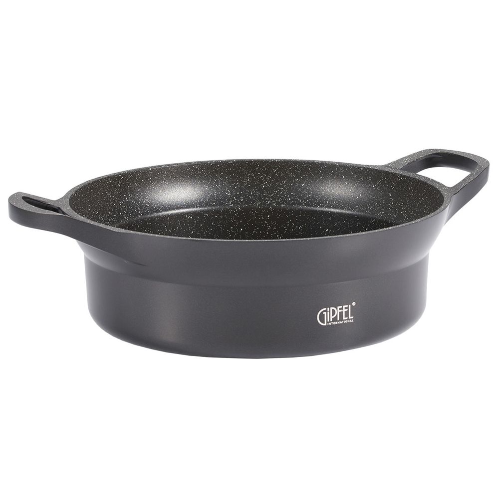 Кастрюля-сотейник из литого алюминия Gipfel Azul Black 51921 26 см/3,7 л