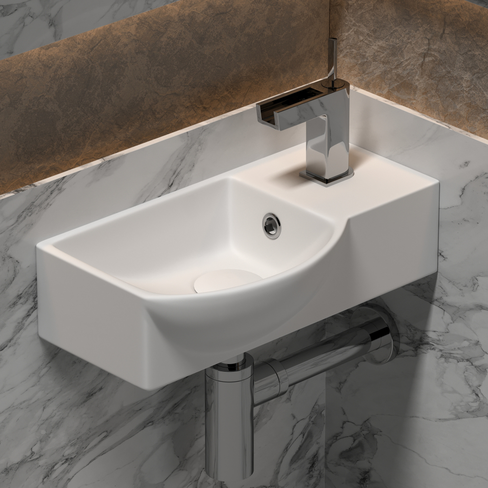 Рукомойник Ceramica Nova Element 40 L CN6039L белая