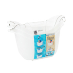 Органайзер для душа bask белый-никель