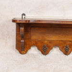 Настенная вешалка с латунными крючками в Классическом стиле