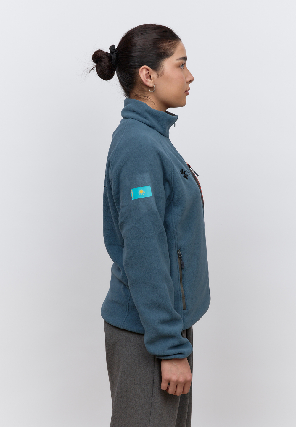 Флисовая кофта на замке ARGYMAQ EXPLORER BLUE