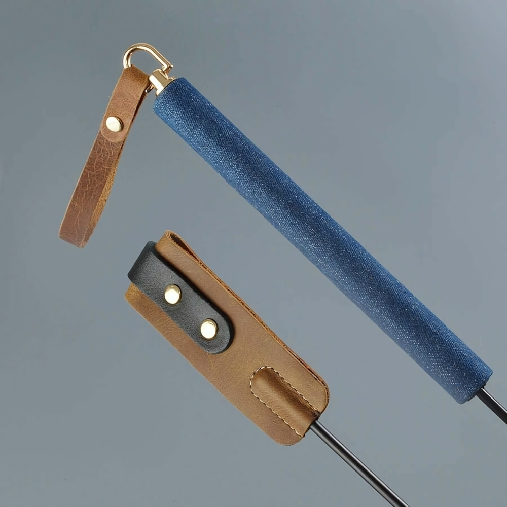 Стек «Дикий Запад» с джинсовой ручкой - 60 см.