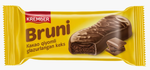 Кекс глазированный Бруни/BRUNI c начинкой со вкусом шоколада 190г. (160руб./шт.) (18) ГЛОБАЛ ШОКОЛАД