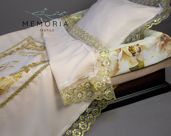 Комплект ритуальный "Орхидея-2" с постелью