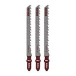 БИБЕР 85275 Полотна по дерев для эл. лобз. 74/4 мм Т101D чист рез 3шт---