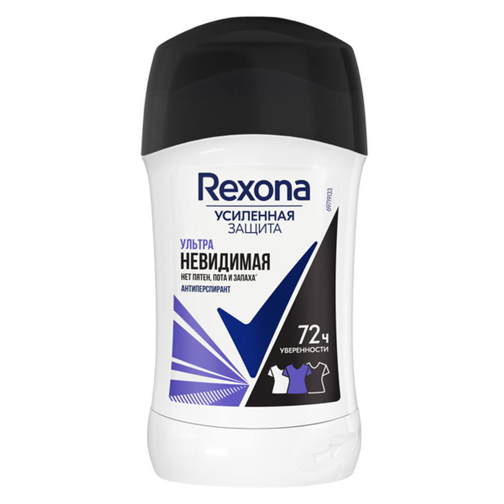 Rexona дез. Стик Жен. Ультра Невидимая 40 мл. 6*30*
