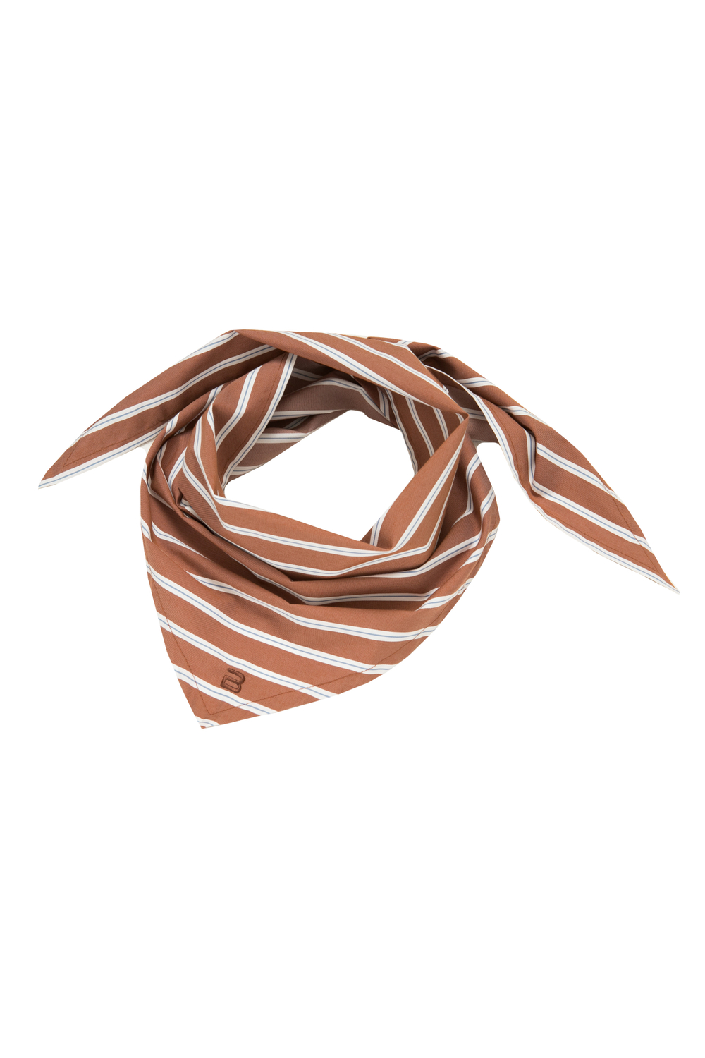 «Relaxed cotton» Косынка из хлопка с вышивкой.