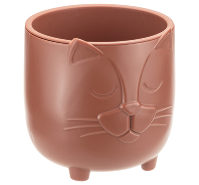 Кашпо БАСЯ D115мм 0,65л с дренажной вставкой М3074