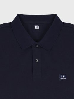 Поло C.P. Company Stretch Piquet Navy