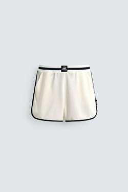 ZARA ШОРТЫ В СТИЛЕ FIFA WORLD CUP™ ФРАНЦИЯ 98 КЛАССИКА, БЕЛЫЙ