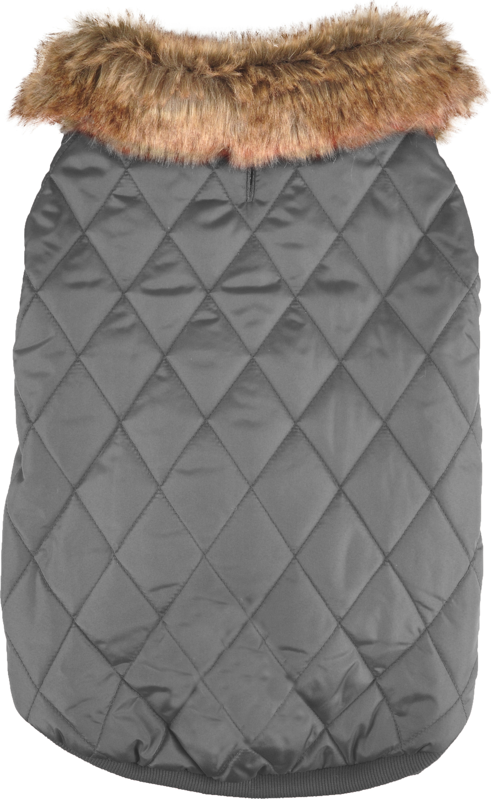 Попона с воротником ELIA, A: 40 см B: 36-42 см C: 56-62 см, ПЭ/флис, серый, Flamingo