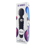 Черный wand-вибратор Be Wanded - 20 см. (Цвет: черный)