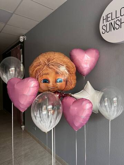 Набор шаров Нежный Домовенок Кузя