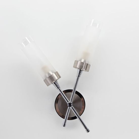 CL109321 Хеликс Хром Мат+Хром Св-к Бра