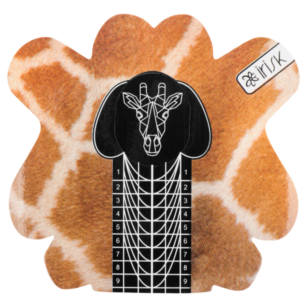 Irisk Формы для наращивания Сафари Жираф 04, 100шт