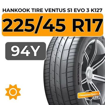 Hankook Tire Ventus S1 Evo 3 K127 225/45 R17 94Y XL RunFlat