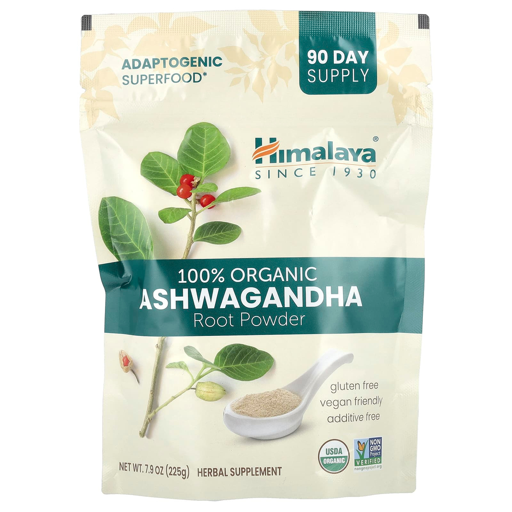Himalaya, † Порошок из корня органической ашваганды