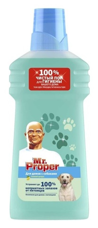 MR PROPER Моющая жидкость д/полов и стен д/домов с собаками 500 мл.