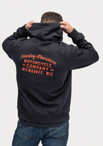 Толстовка Oil Can Bar & Shield Distressed Harley-Davidson