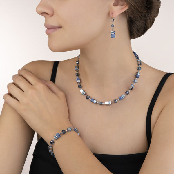 Серьги Coeur de Lion Blue 4017/20-0700
