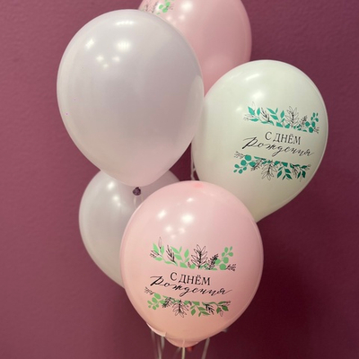 Шар латексный 5 штук