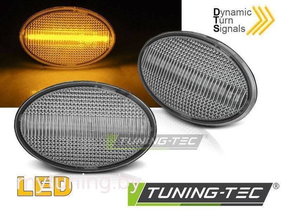 Повторители поворота WHITE LED SEQ для OPEL ASTRA F / CORSA / TIGRA