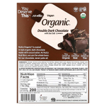 NuGo Nutrition, органические протеиновые батончики, двойной темный шоколад с морской солью, 12 батончиков по 50 г (1,76 унции)