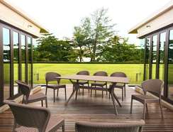 Стол Ibiza Table 180х90 см коричневый