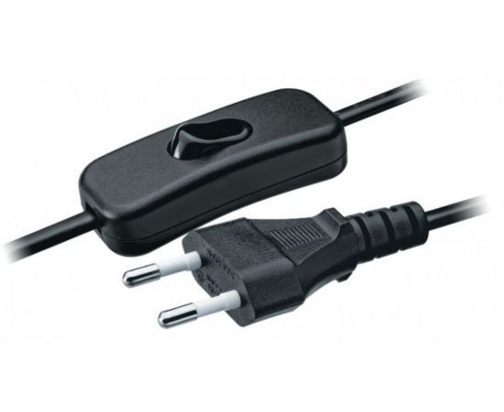 Navigator шнур NPS-FS-170-2x0.5-BL 1.7м с выкл.