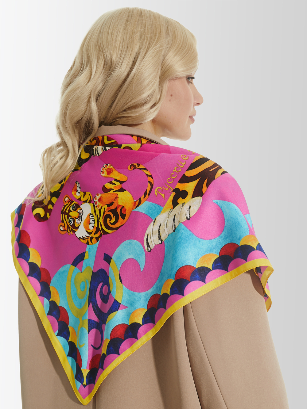 Платок «Амурские тигры»