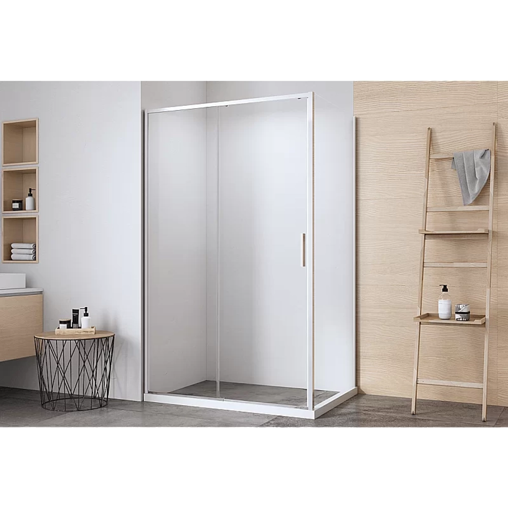 Душевой уголок Aquanet Pleasure Evo 150х80 AE65-150x80-CT стекло прозрачное/профиль хром