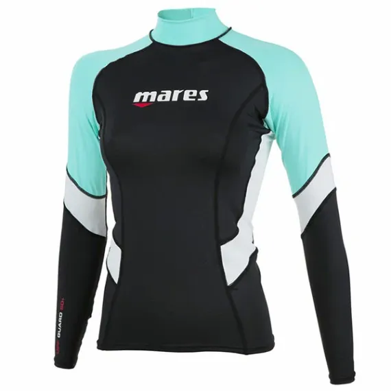 Рашгард с длинным рукавом MARES RASH GUARD TRILASTIC, Лайкра, Женская