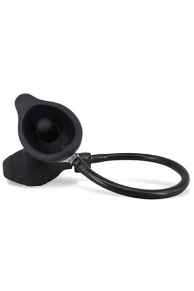 Вагинальная помпа с вибрацией Vibrating Vagina Pump (7 режимов) (Цвет: черный)