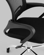 Кресло офисное TopChairs Simple New черный