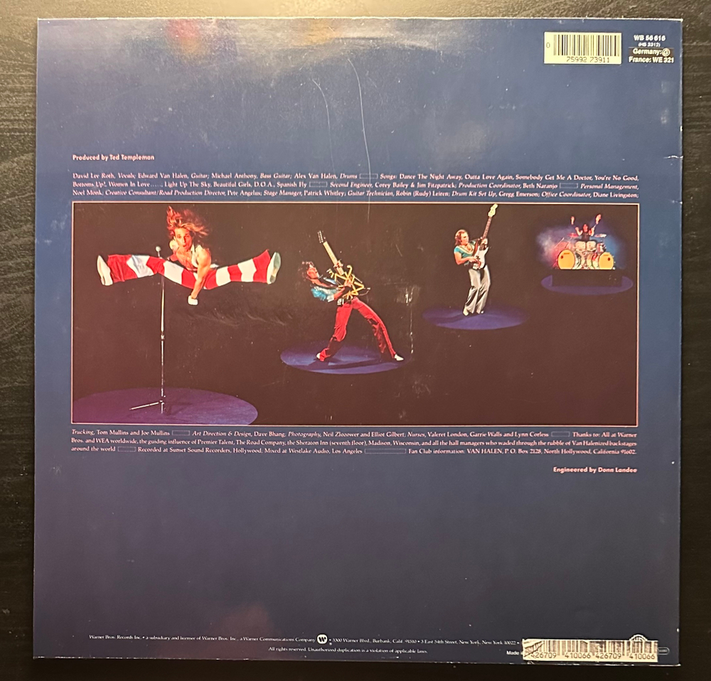 Van Halen - Van Halen II (Германия)