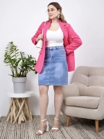 ❀ Юбка джинсовая большие размеры ❀