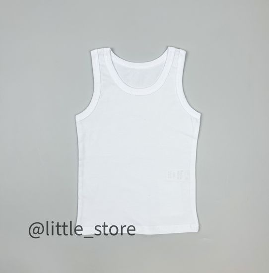 Майка для мальчиков "Basic" Белая