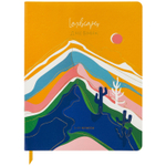 Дневник 1-11 класс 48 л. кожзам (гибкая) печать фольга BRAUBERG "Mountains" (2 штуки в упаковке)