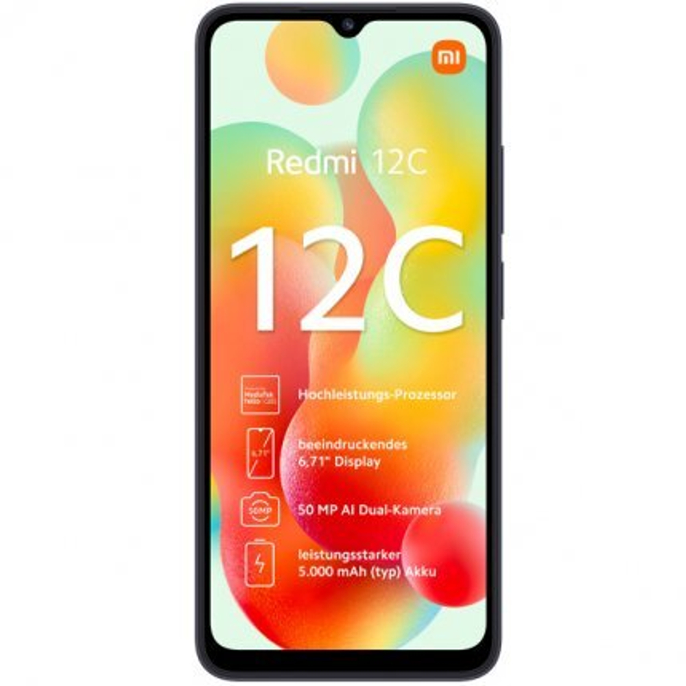 Смартфон Xiaomi Redmi 12C 3/64GB Graphite Gray Гарантия низких цен! Большой  ассортимент смартфонов, асксессуаров, детских игрушек, автотехники. Скидки.  Акции. Самовывоз. Доставка. Trade-in