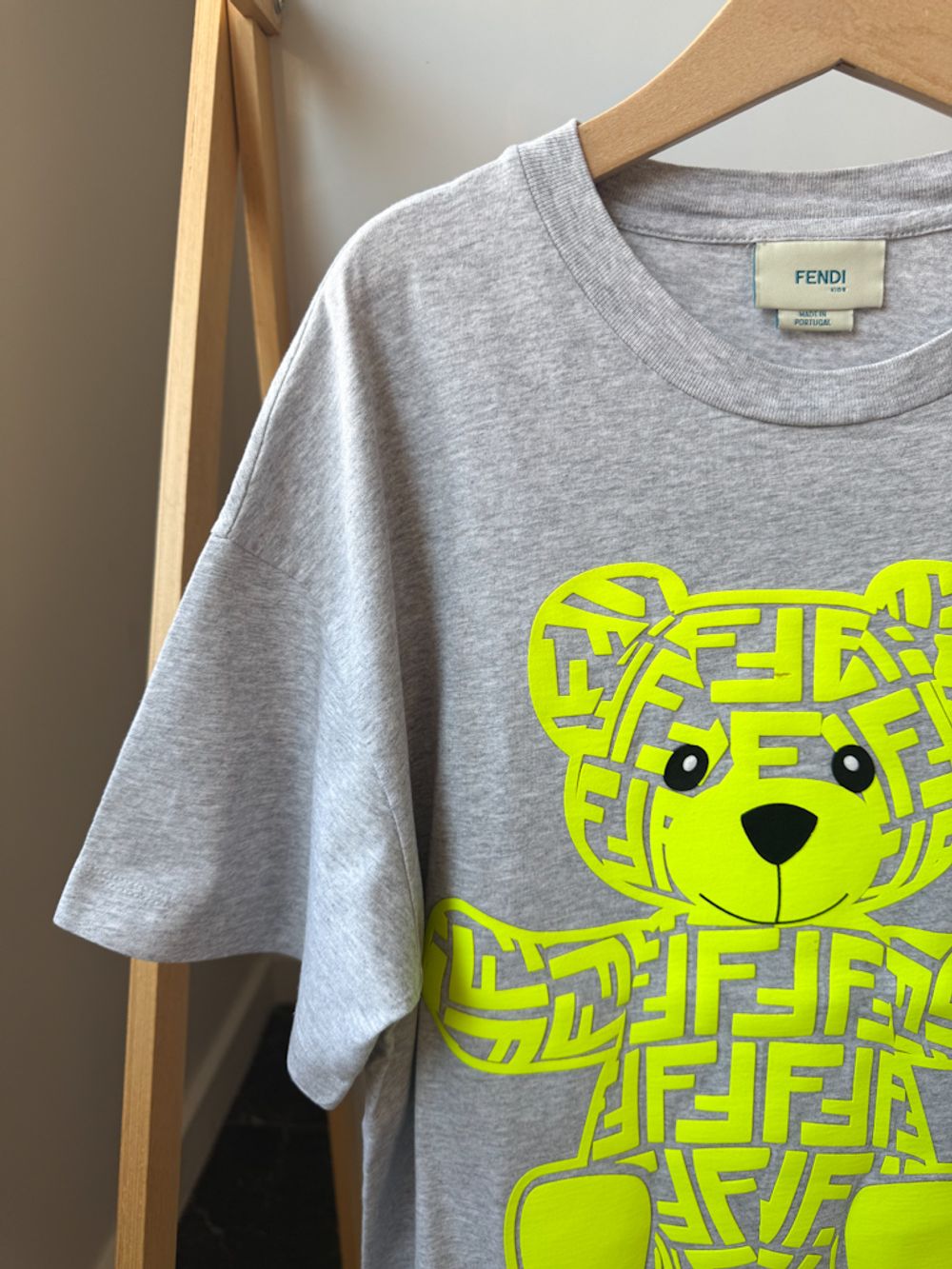 Хлопковая футболка Fendi, 140