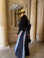 Платье Поцелуй Монмартра, Черный