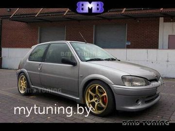 Расширители арок с порогами для Peugeot 106