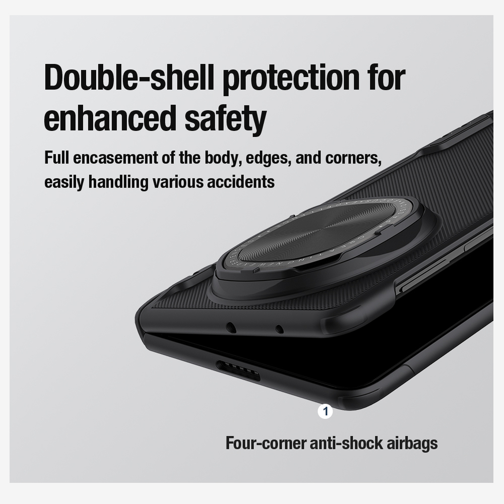 Усиленный чехол от Nillkin для смартфона Huawei Mate X6, серия Super Frosted Shield Prop