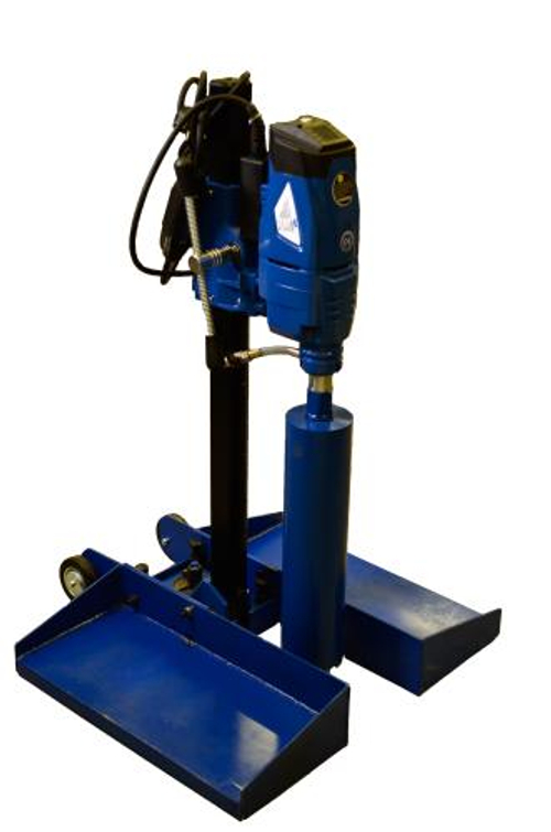 Керноотборник для алмазного бурения KEOS KB 200 (мотор KS-250 + прямой штатив KS-250S) для асфальта